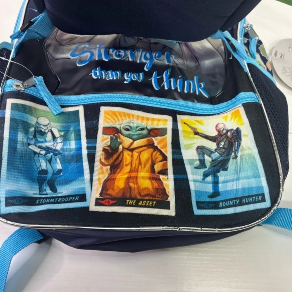 NWT Disney Star Wars Baby Yoda Backpack,Lunch Bag & Water Bottle - Picture 5 of 10